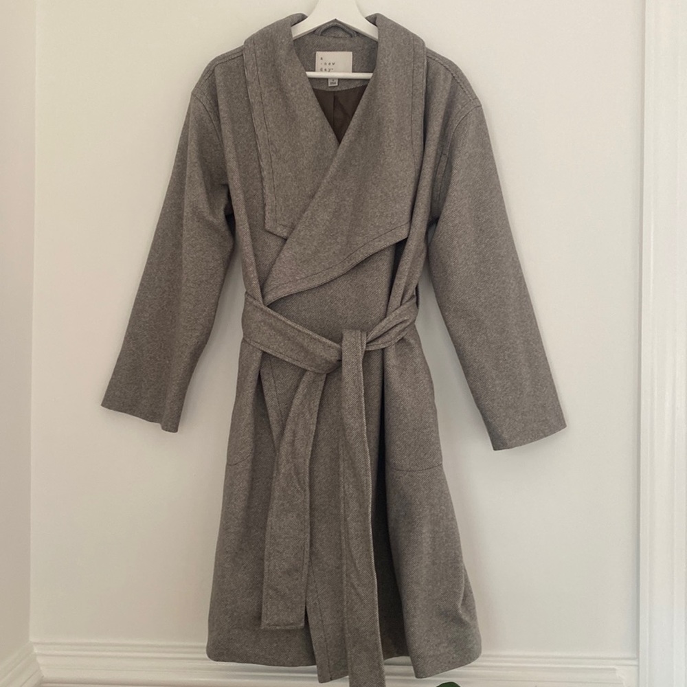 Never worn- A New Day oversized gray coat